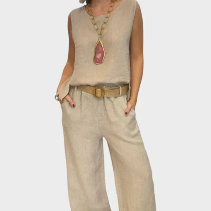 Léonie | Ensemble boho chic à deux pièces