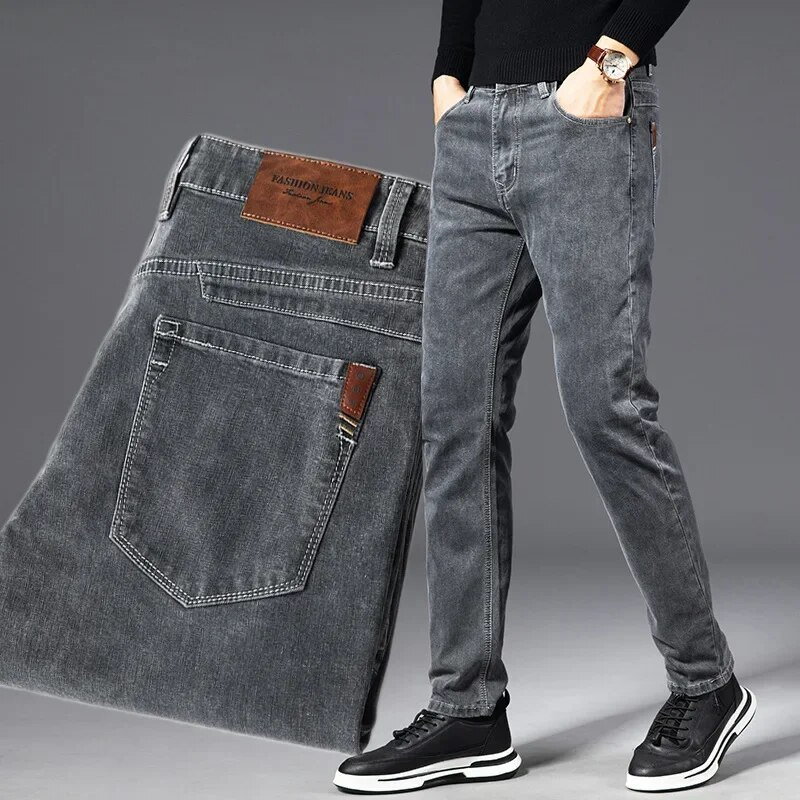 Milano | Pantalons en Denim Élastique