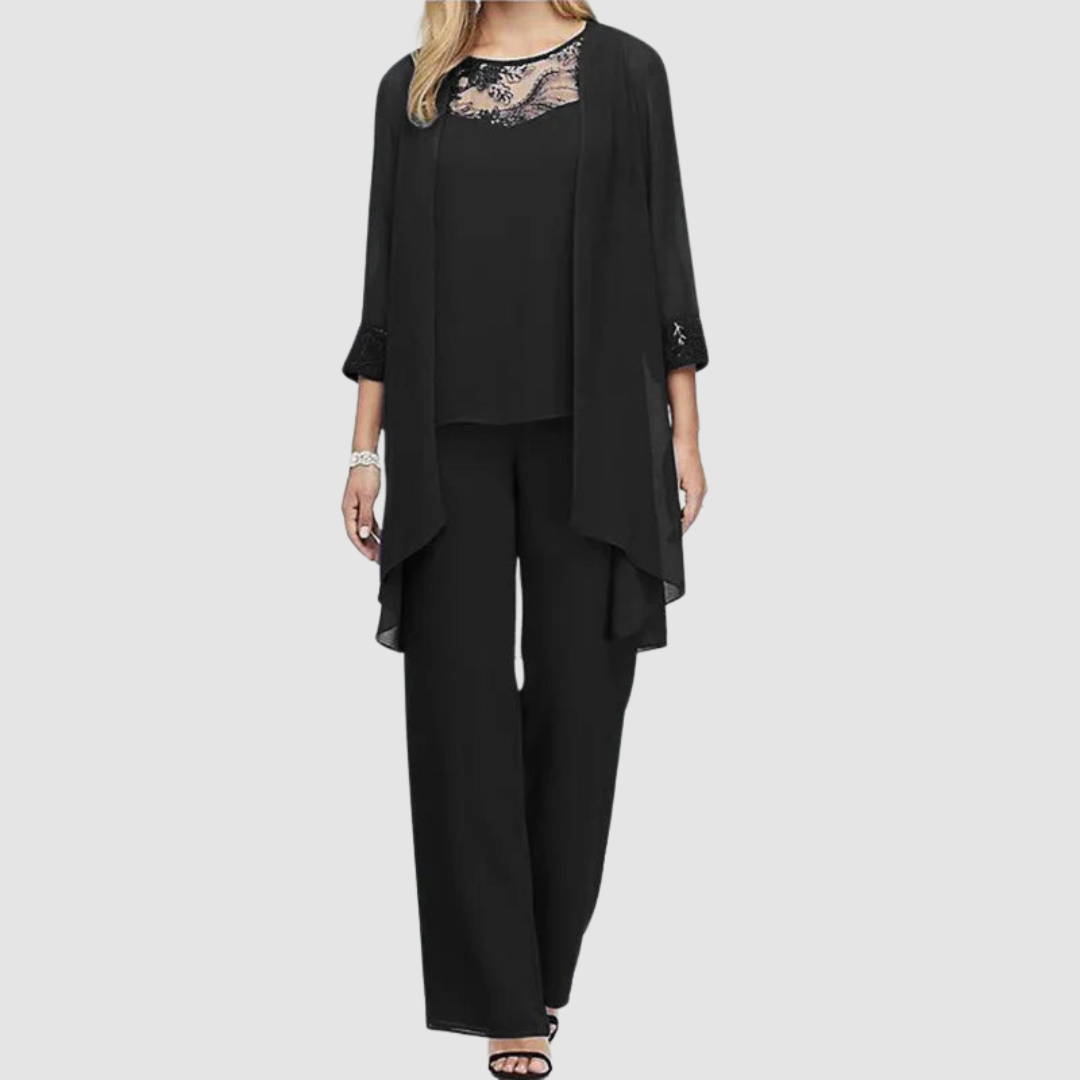 Iva™ Élégant Ensemble Trois Pièces