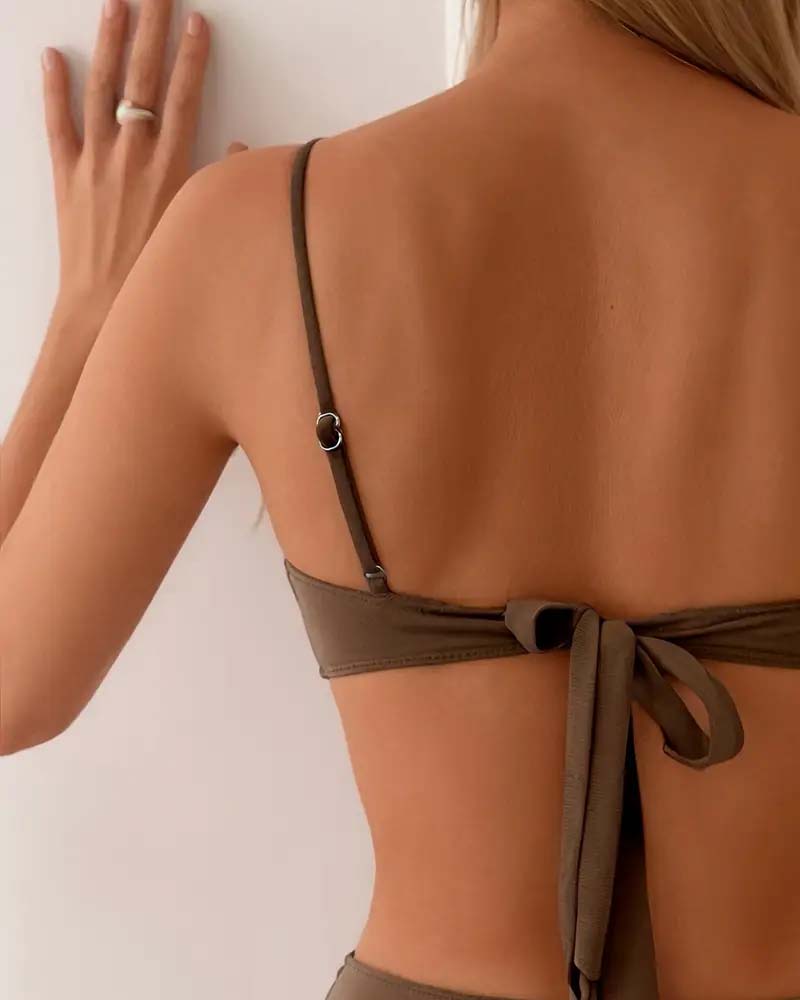 Coral Crush | Bikini Deux Pièces Chic et Sexy
