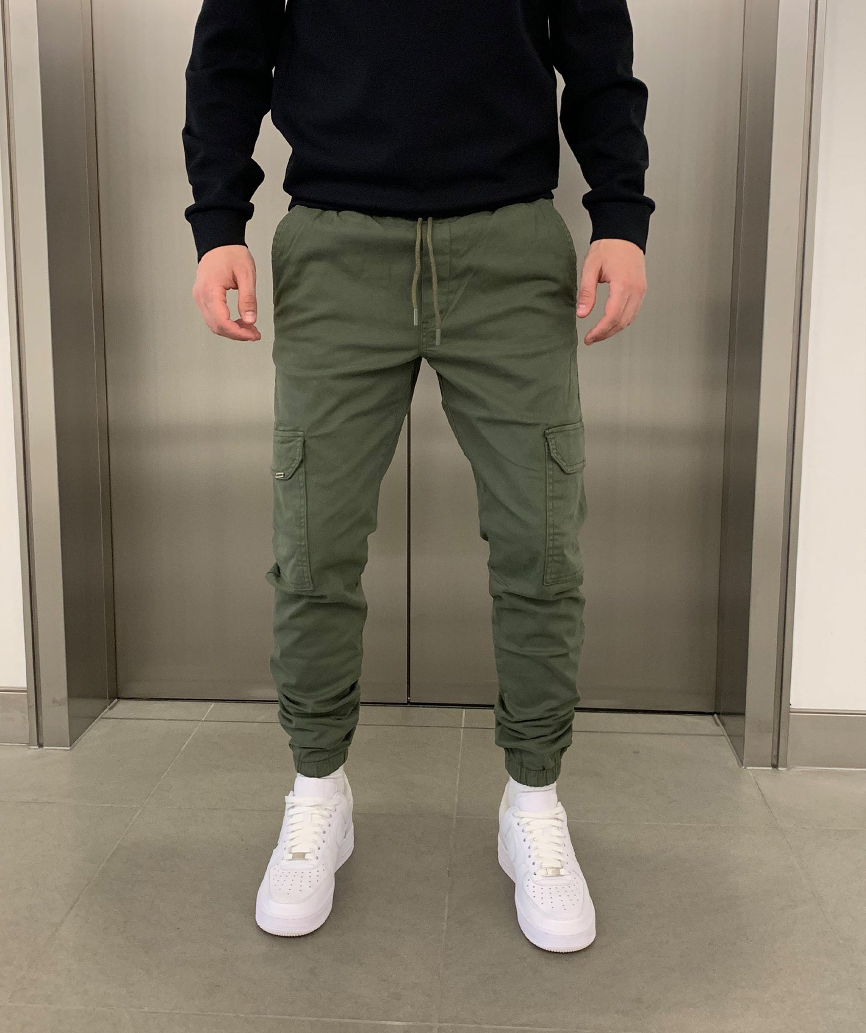 ÉLINÉA PARIS | PANTALON CARGO COUPE JOGGER