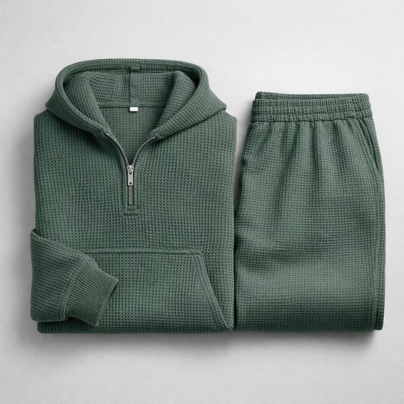 Emmanuel | Ensemble en maille gaufrée pour hommes