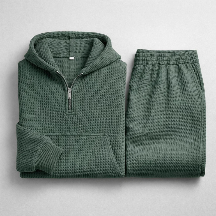 Emmanuel | Ensemble en maille gaufrée pour hommes