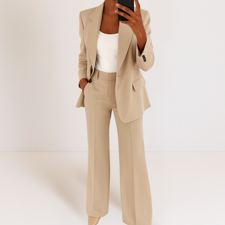Melynda™ Élégant Ensemble de Costume Deux Pièces