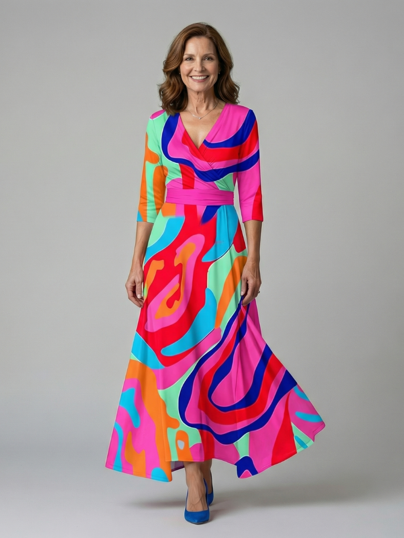 NATALIA | Robe midi