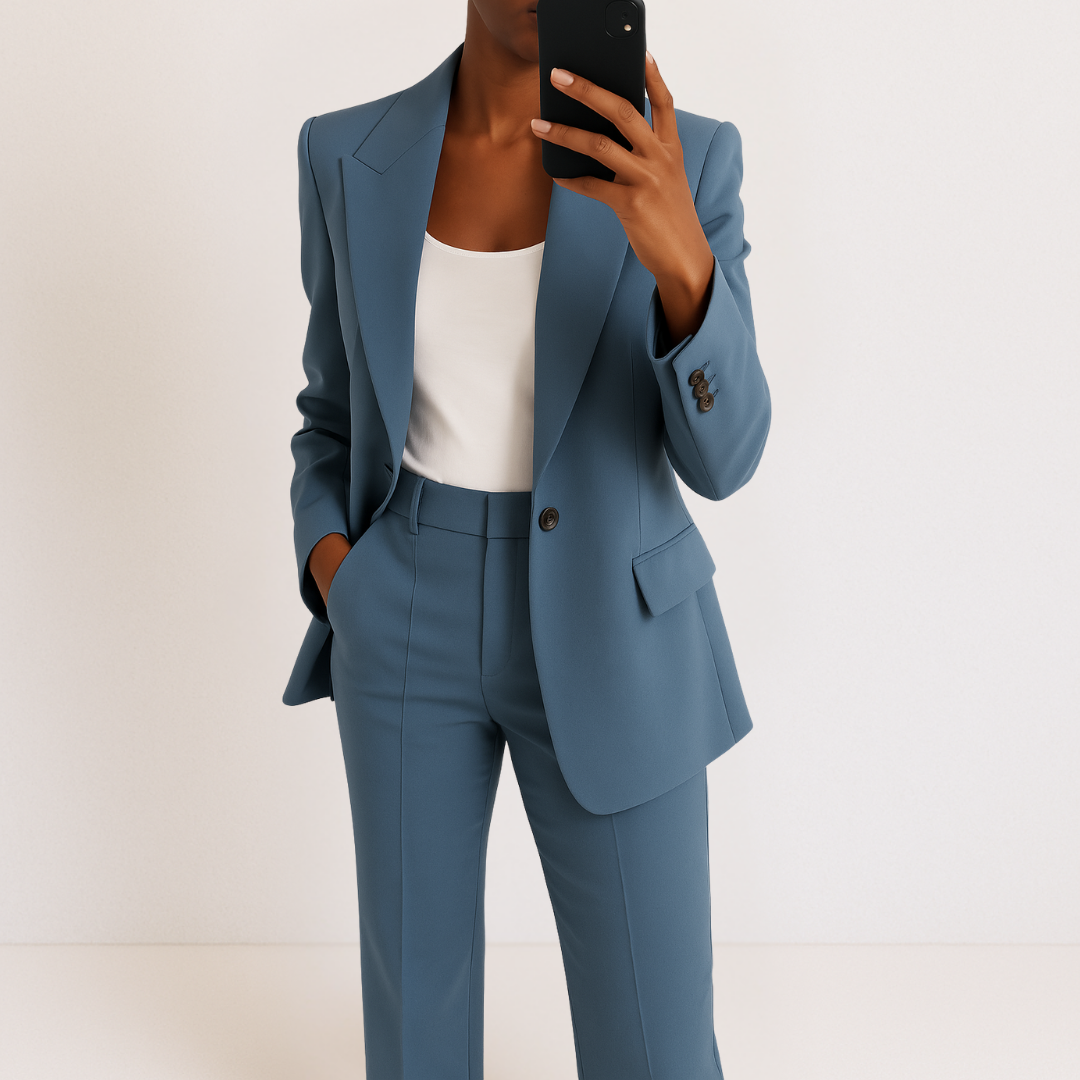 Melynda™ Élégant Ensemble de Costume Deux Pièces