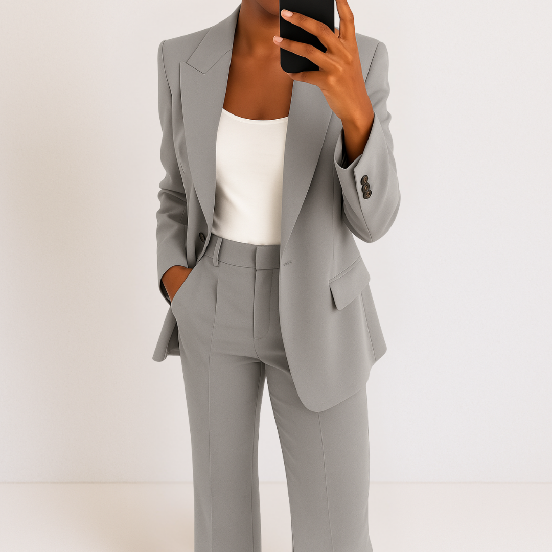 Melynda™ Élégant Ensemble de Costume Deux Pièces