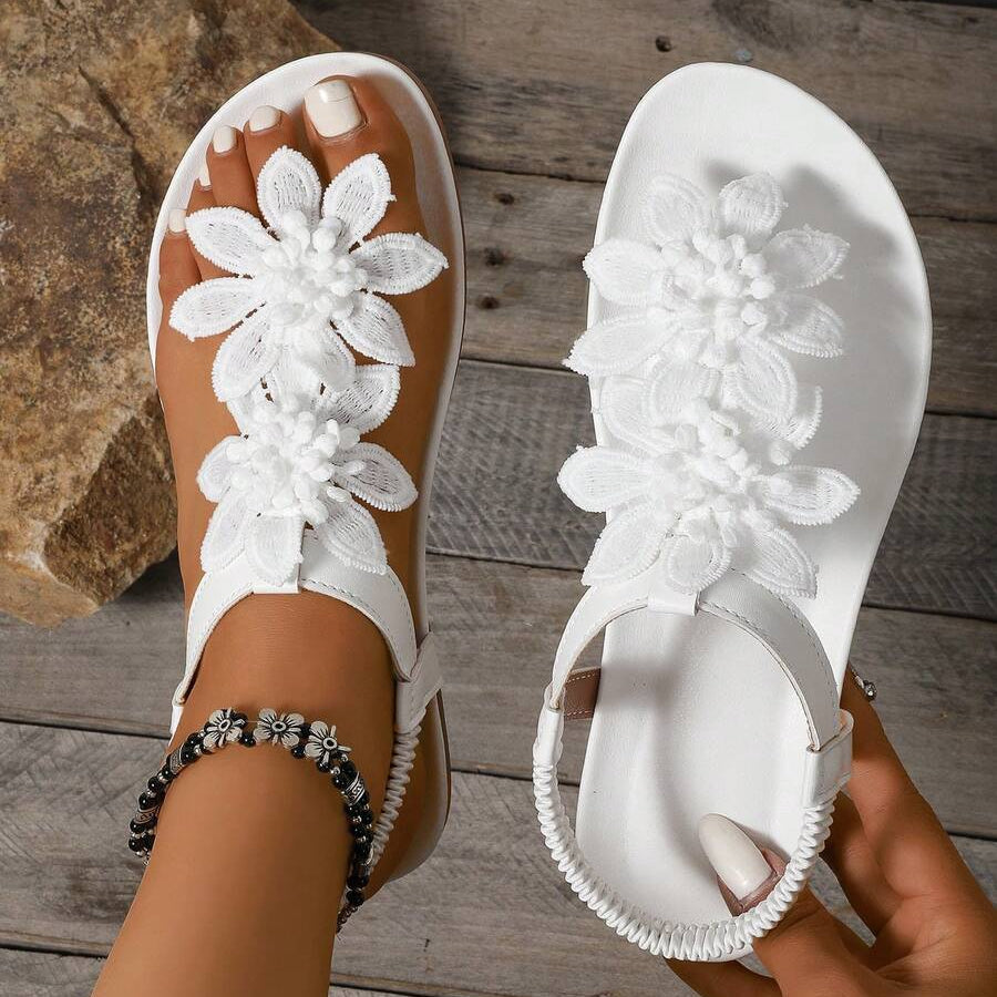 WIKTORIA | Sandales Florales