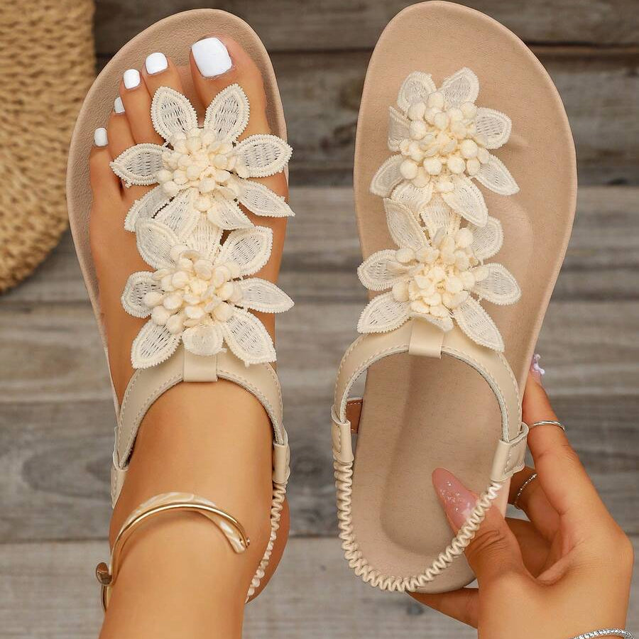 WIKTORIA | Sandales Florales