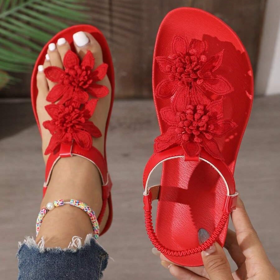 WIKTORIA | Sandales Florales
