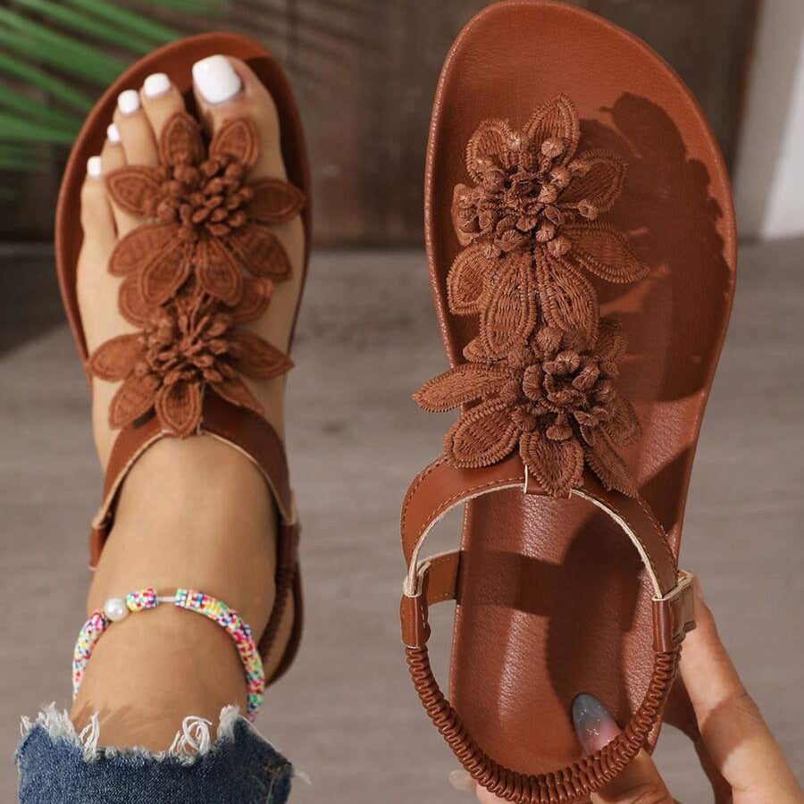 WIKTORIA | Sandales Florales