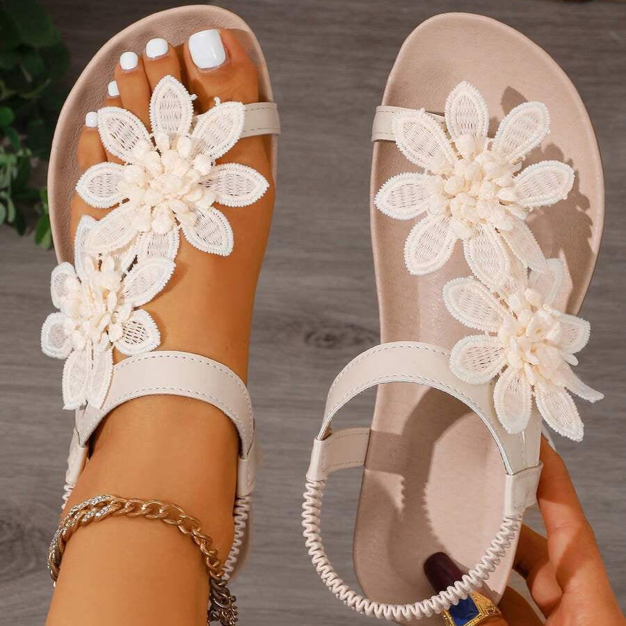 WIKTORIA | Sandales Florales