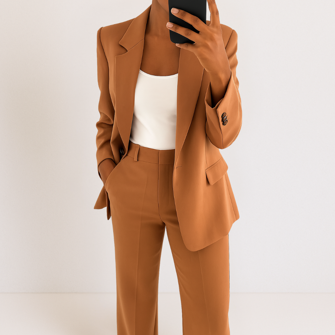 Melynda™ Élégant Ensemble de Costume Deux Pièces