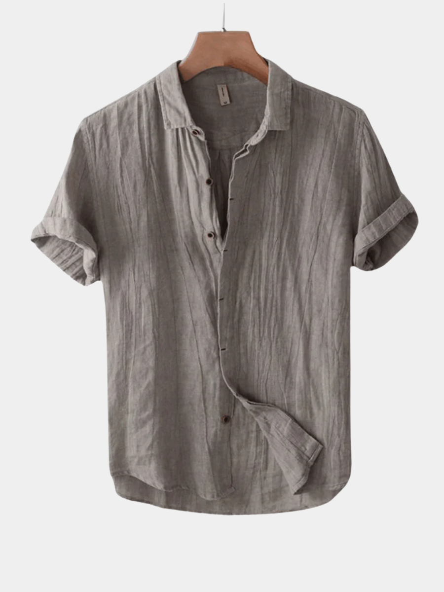 Victor - Chemise d'Été en Lin de Luxe
