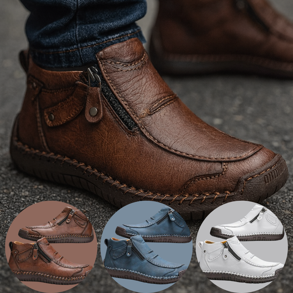LAURENT MONACO | CHAUSSURES DE MARCHE SUPPORT POUR HOMME
