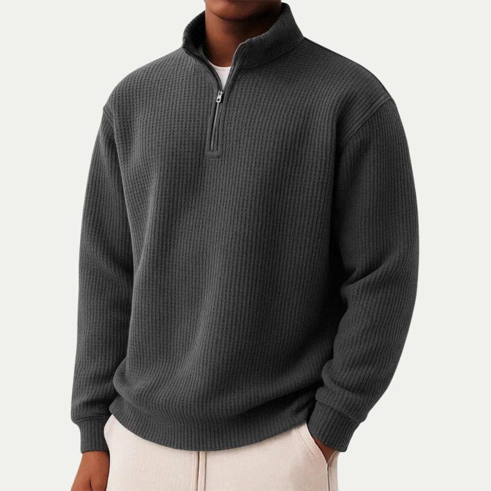 Guillaume | Pull zippé élégant pour homme