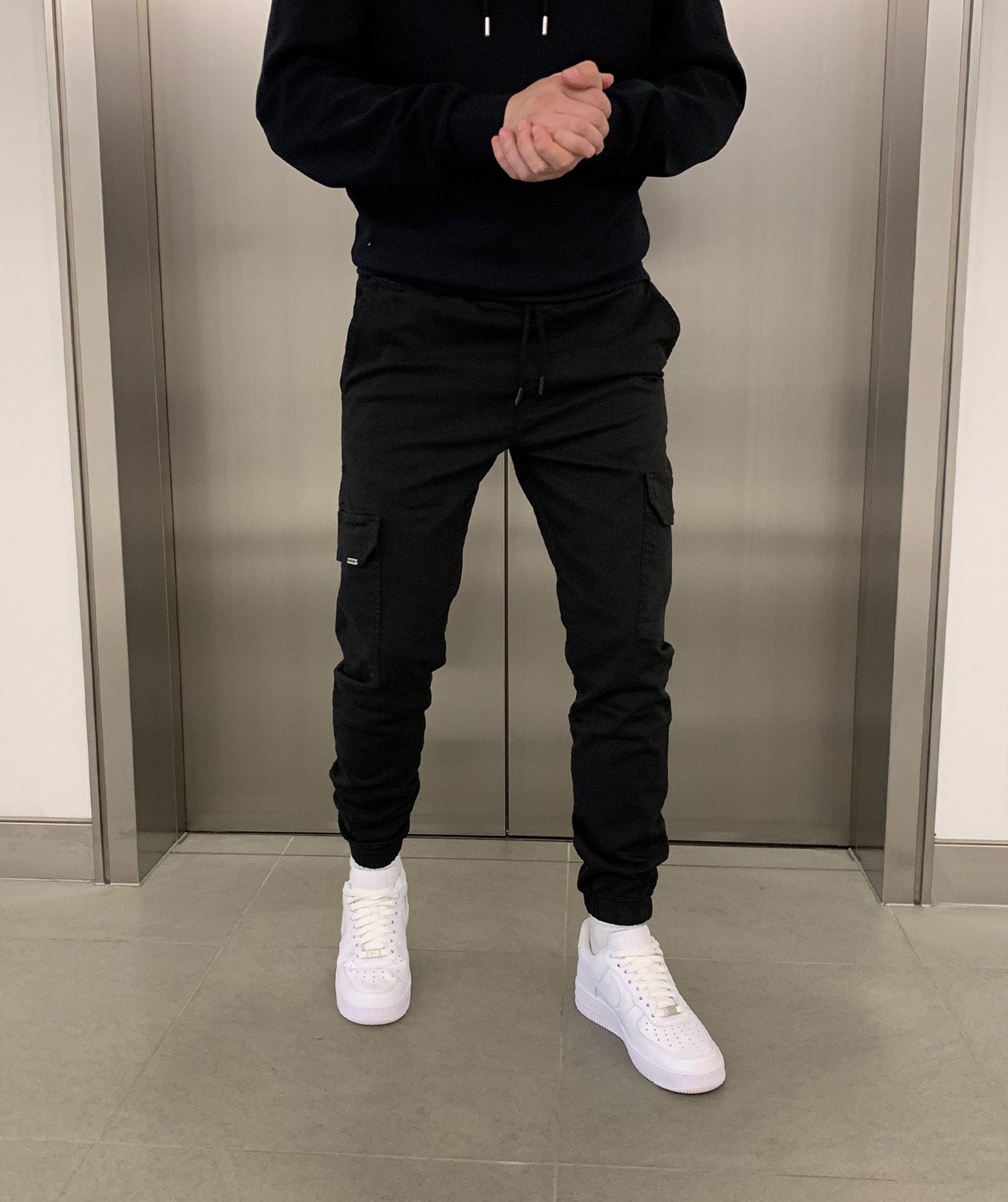 ÉLINÉA PARIS | PANTALON CARGO COUPE JOGGER