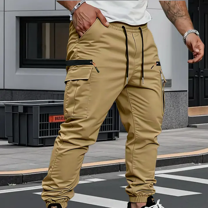Lorenzo | Pantalon Jogger Cargo Stretch pour Homme