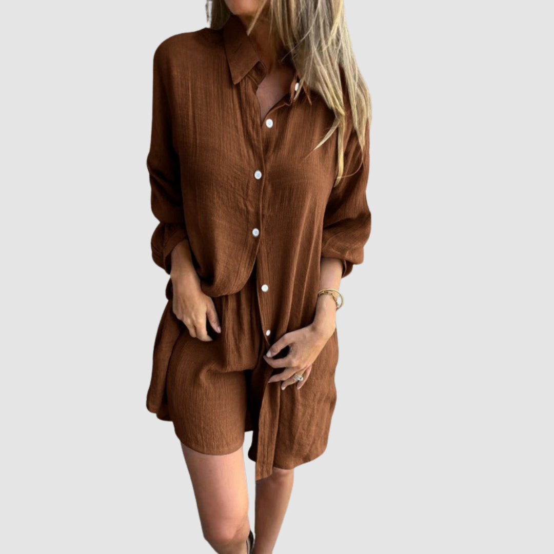 Gennie™ Élégant Ensemble Deux Pièces