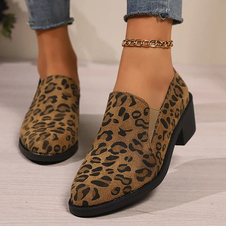 Angélique™ | Mocassin Léopard