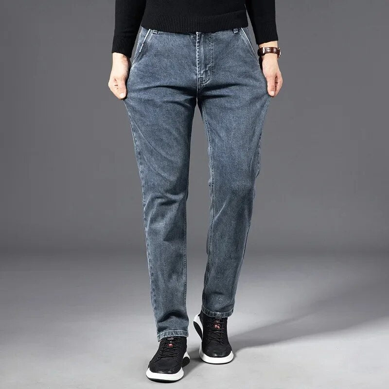 Milano | Pantalons en Denim Élastique