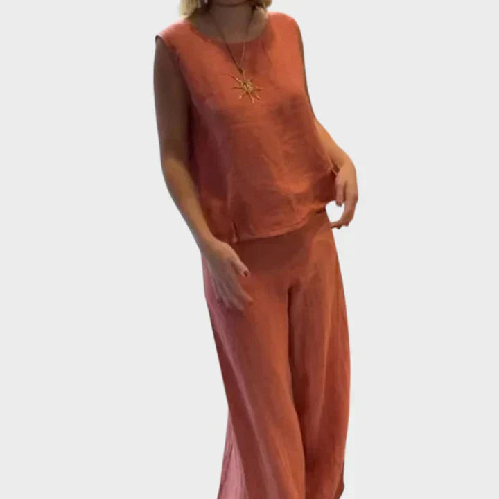 Léonie | Ensemble boho chic à deux pièces