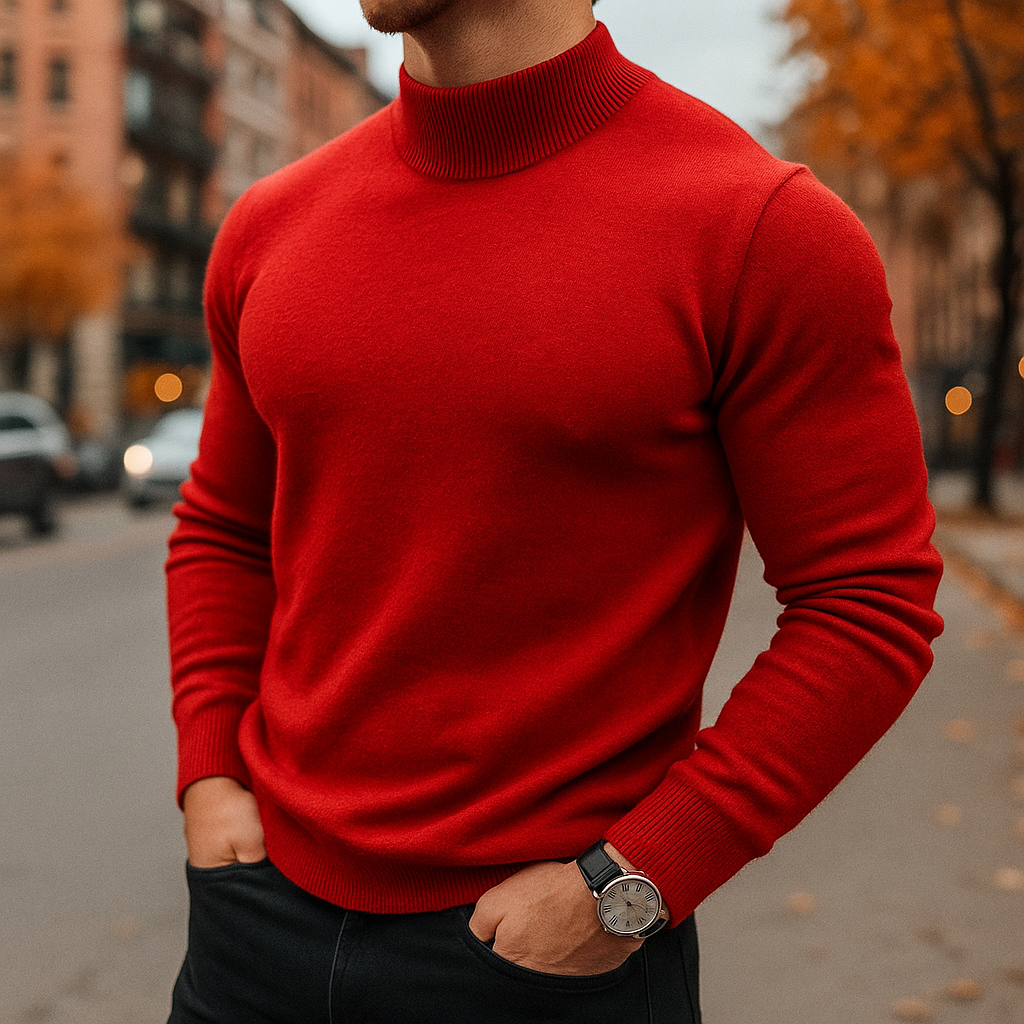 Alexis | Pull demi-col pour hommes