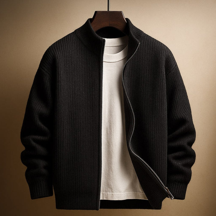 Isidore | Pull côte à côte avec zip pour homme