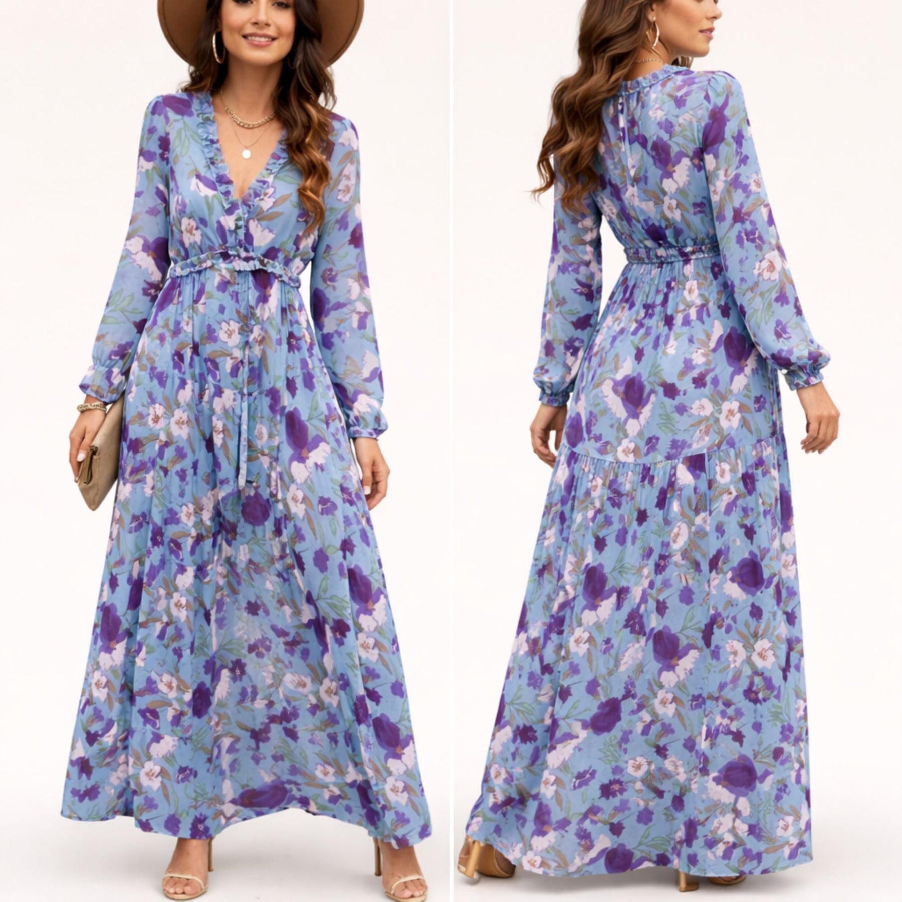 Liva – Robe fleurie intemporelle à coupe flatteuse 🌸