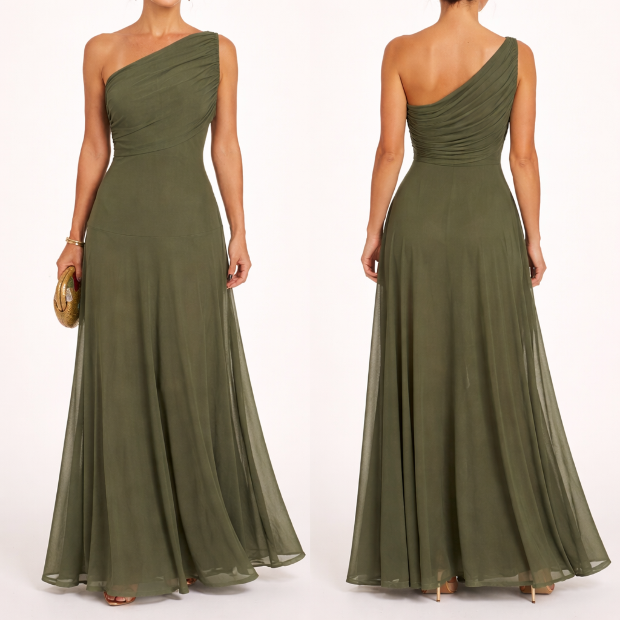 GIORGINA · Robe longue fluide au design élégant