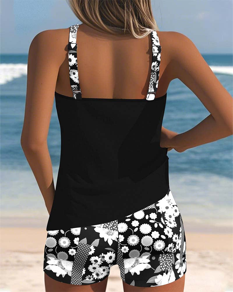 Reine du Crépuscule | Ensemble de maillot de bain une pièce tendance