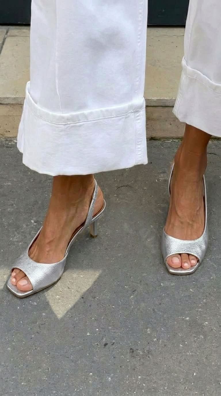 Talons à bride arrière à bout ouvert métallisé or pour chatons