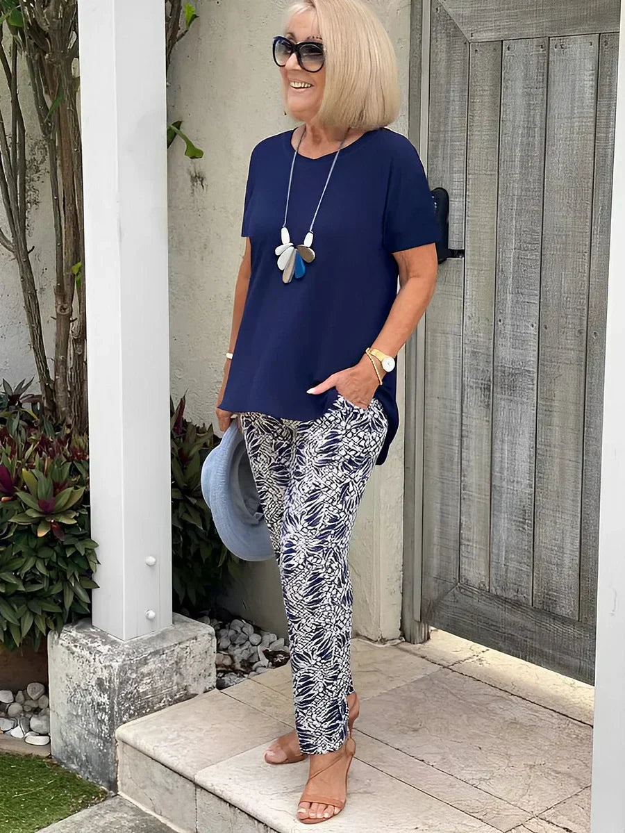 Ensemble Casual à Deux Pièces Leticia™