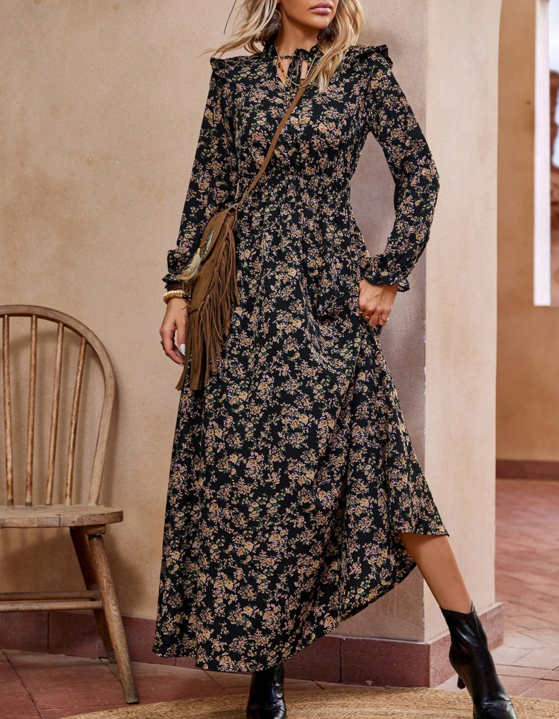 ADELA | Robe maxi