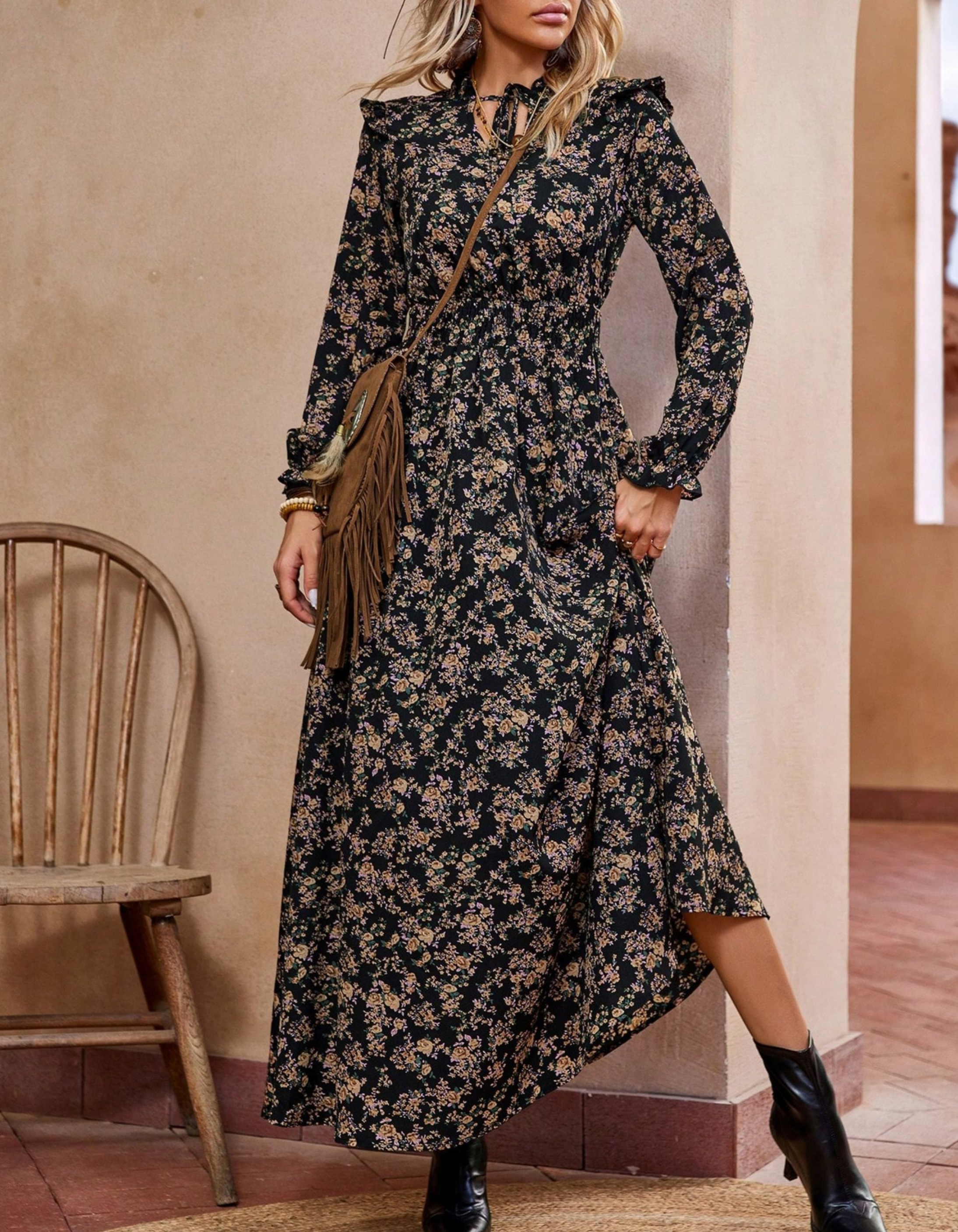ADELA | Robe maxi