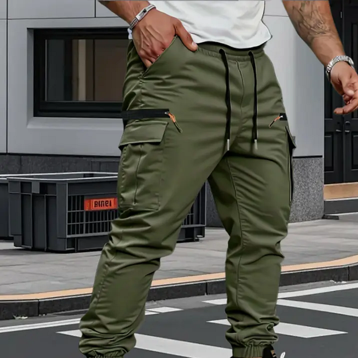 Lorenzo | Pantalon Jogger Cargo Stretch pour Homme