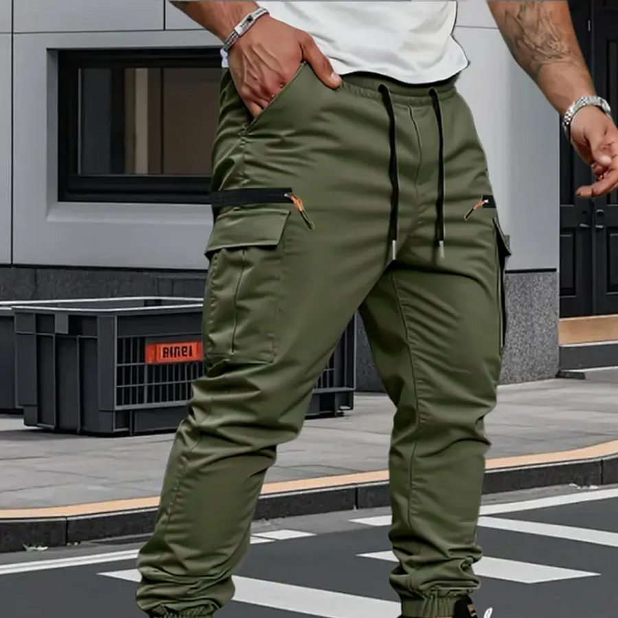 Lorenzo | Pantalon Jogger Cargo Stretch pour Homme