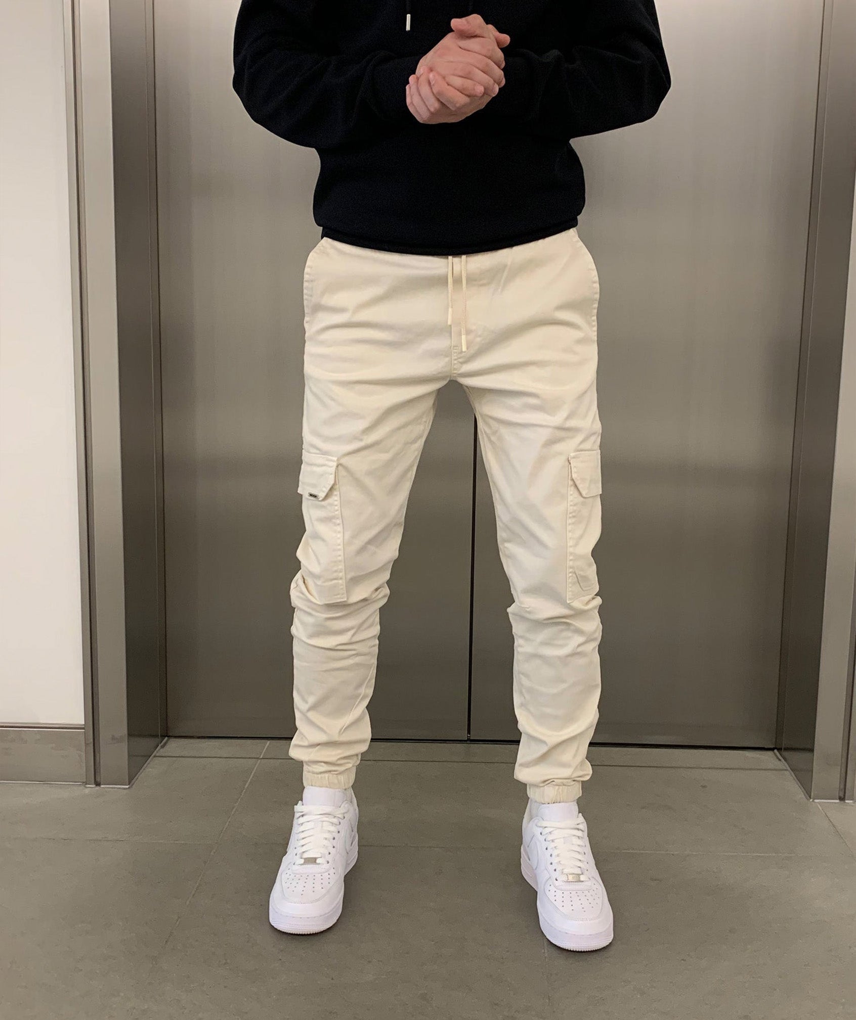 ÉLINÉA PARIS | PANTALON CARGO COUPE JOGGER