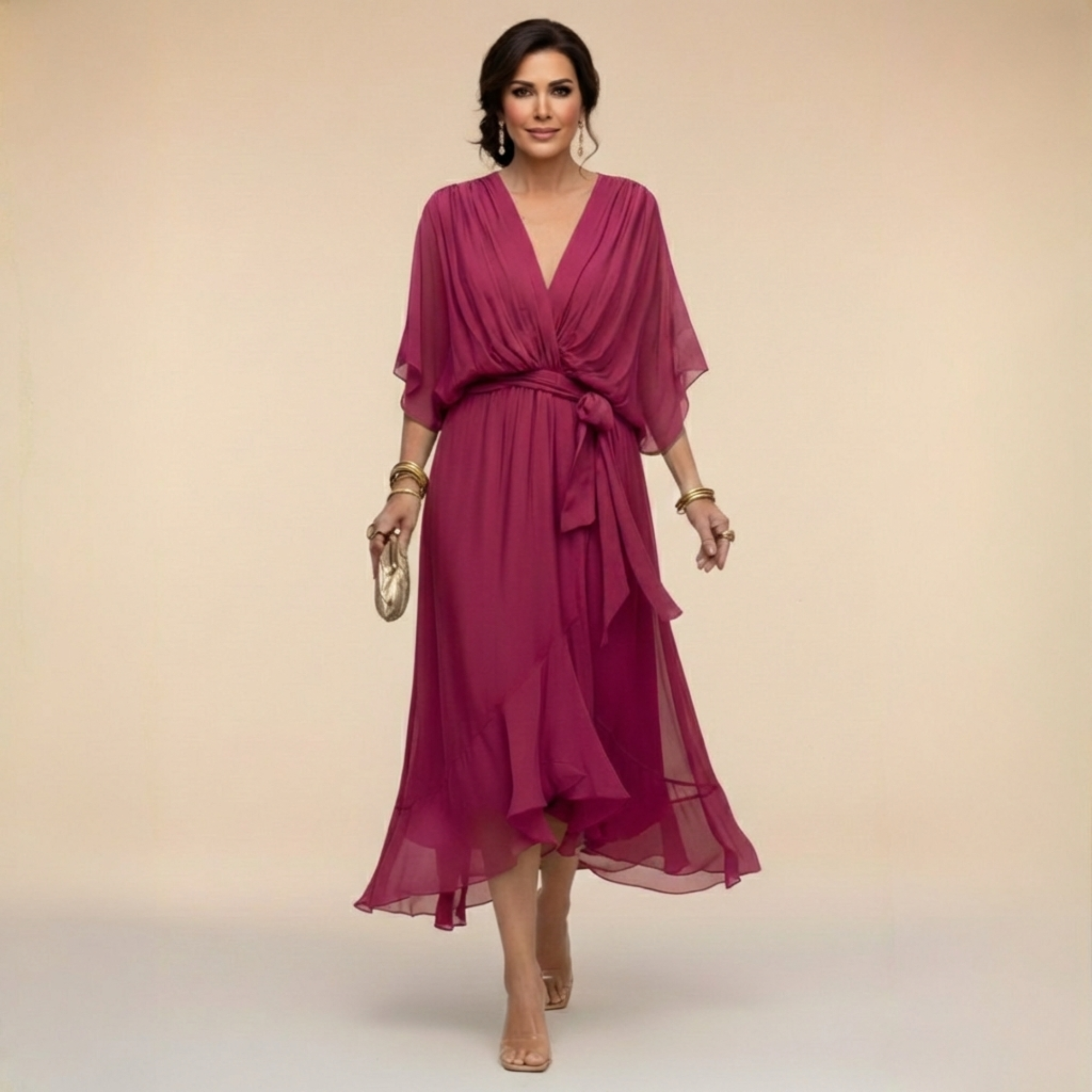 MONICA | Robe midi