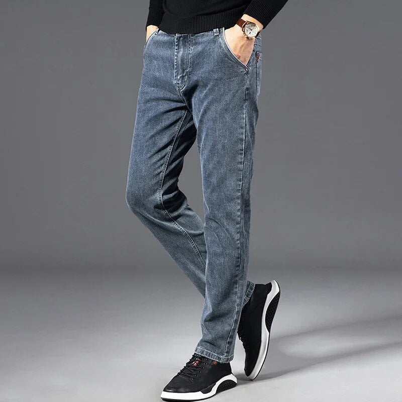 Milano | Pantalons en Denim Élastique