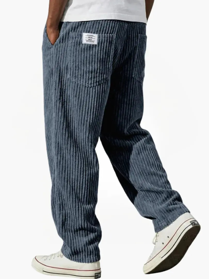 LAURENT MONACO | PANTALONS EN VELOURS CÔTELÉ POUR HOMMES