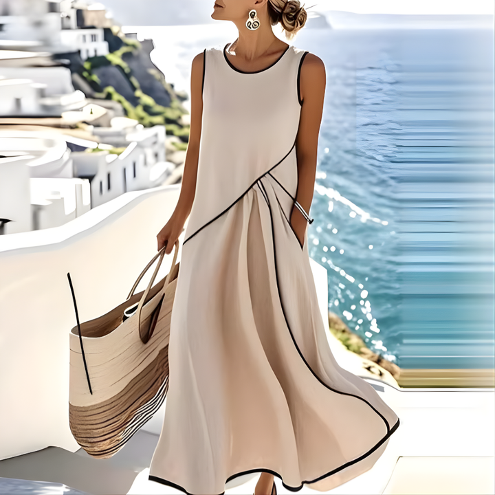 Babette ™ Robe d'Été Rayée