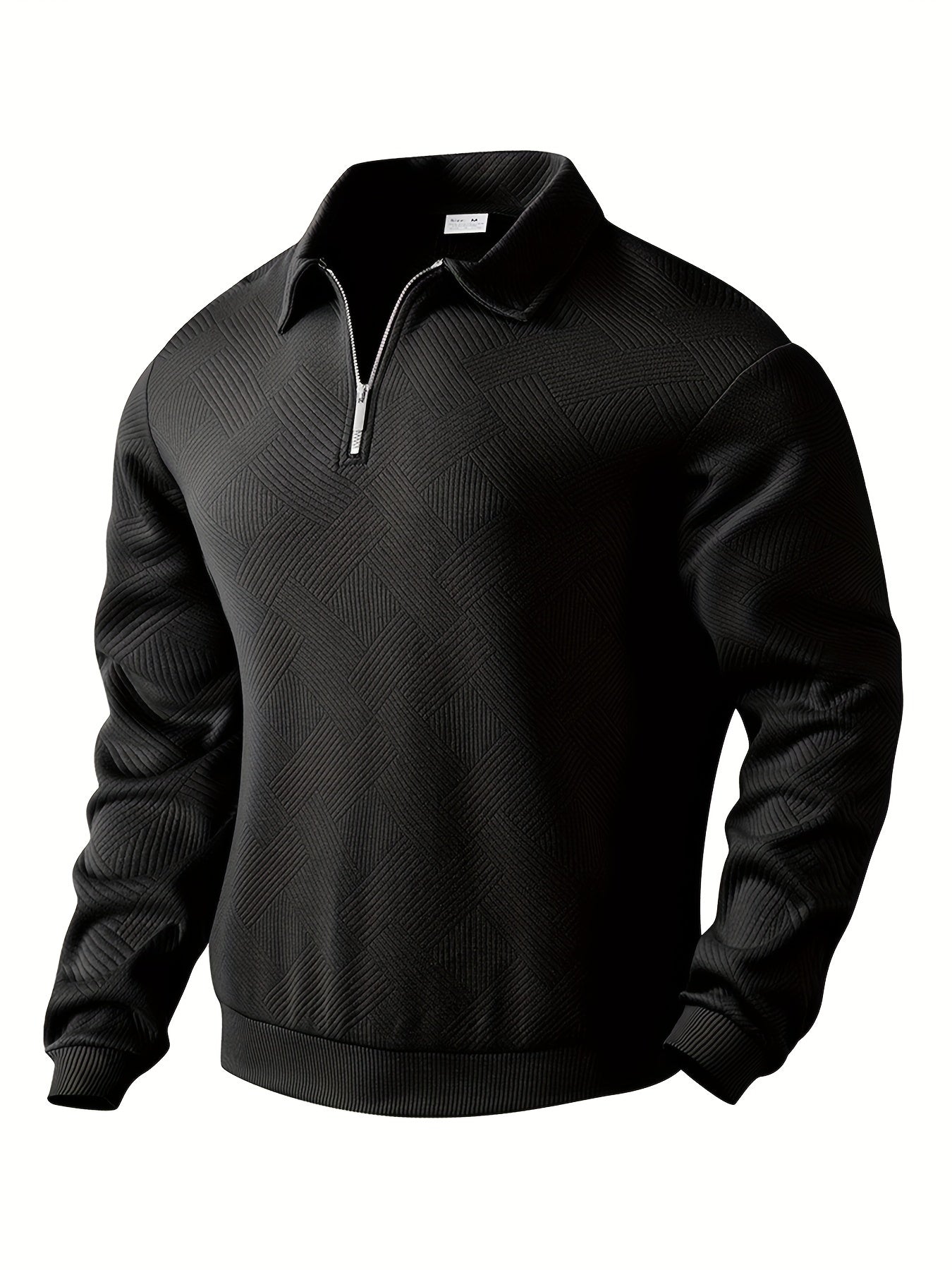 LAURENT MONACO| PULL À MAILLE GÉOMÉTRIQUE POUR HOMME