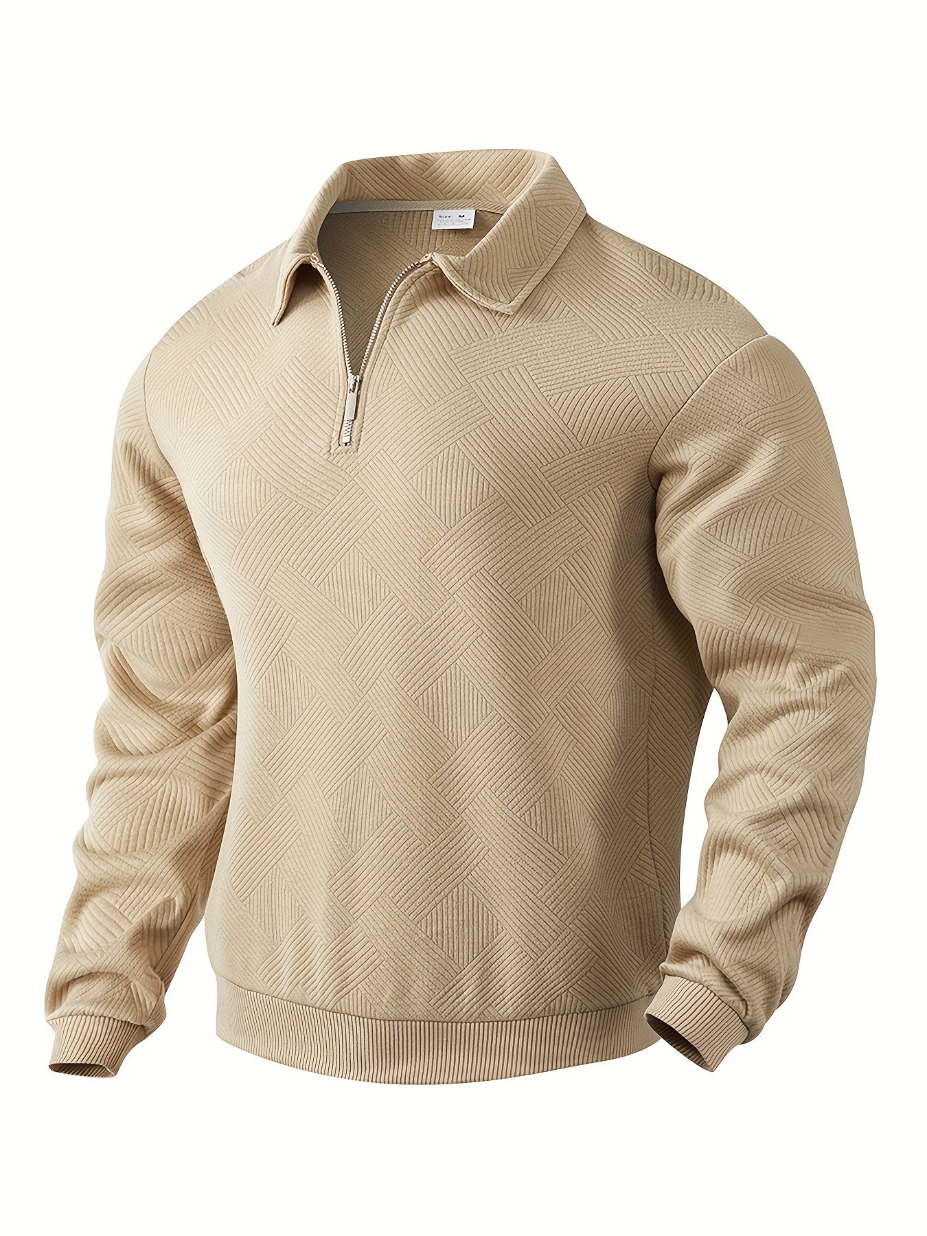 LAURENT MONACO| PULL À MAILLE GÉOMÉTRIQUE POUR HOMME