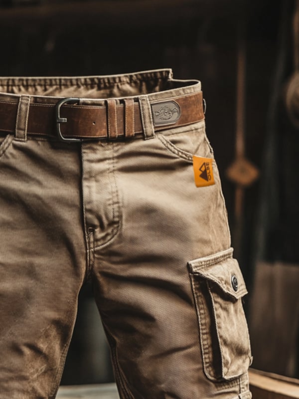 Arthur | Short Cargo Rétro à Poches Multiples