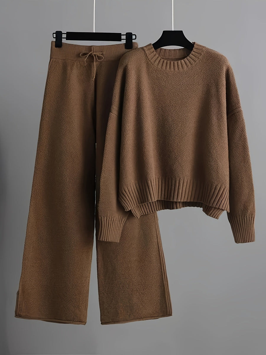 Ensemble de Loungewear Tricoté Confortable Emily™