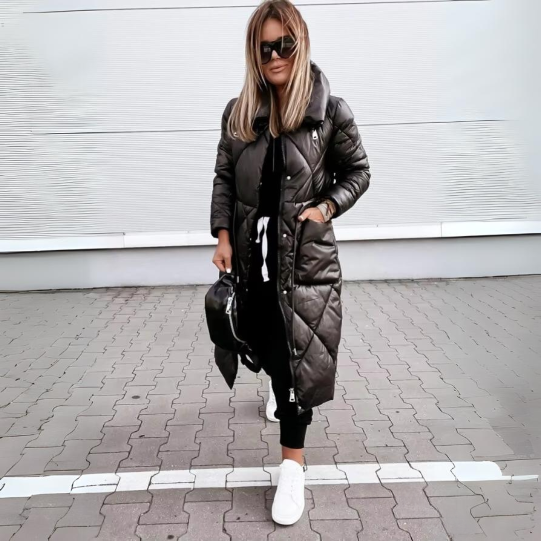 Noiréa | Veste Matelassée Élégante