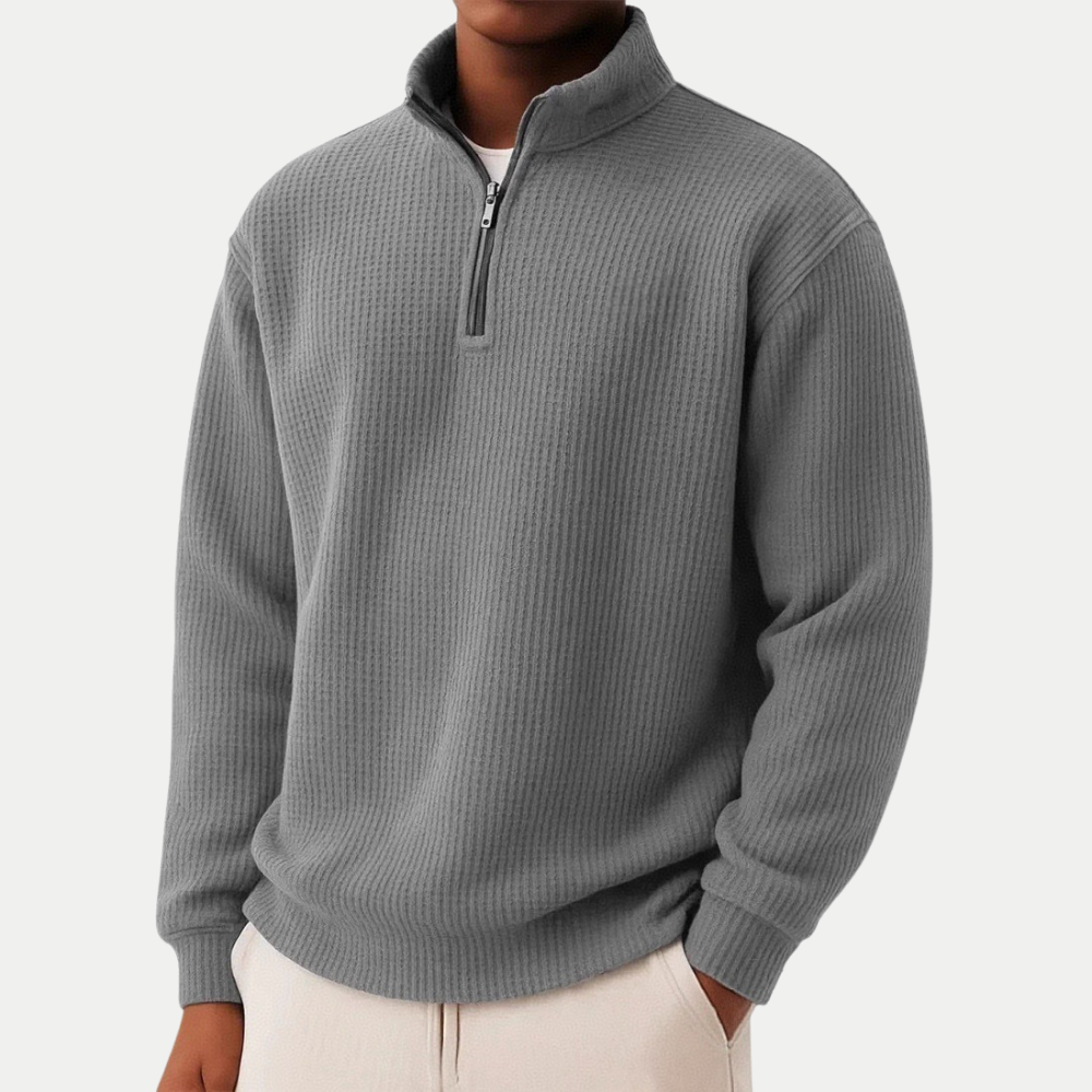 Guillaume | Pull zippé élégant pour homme