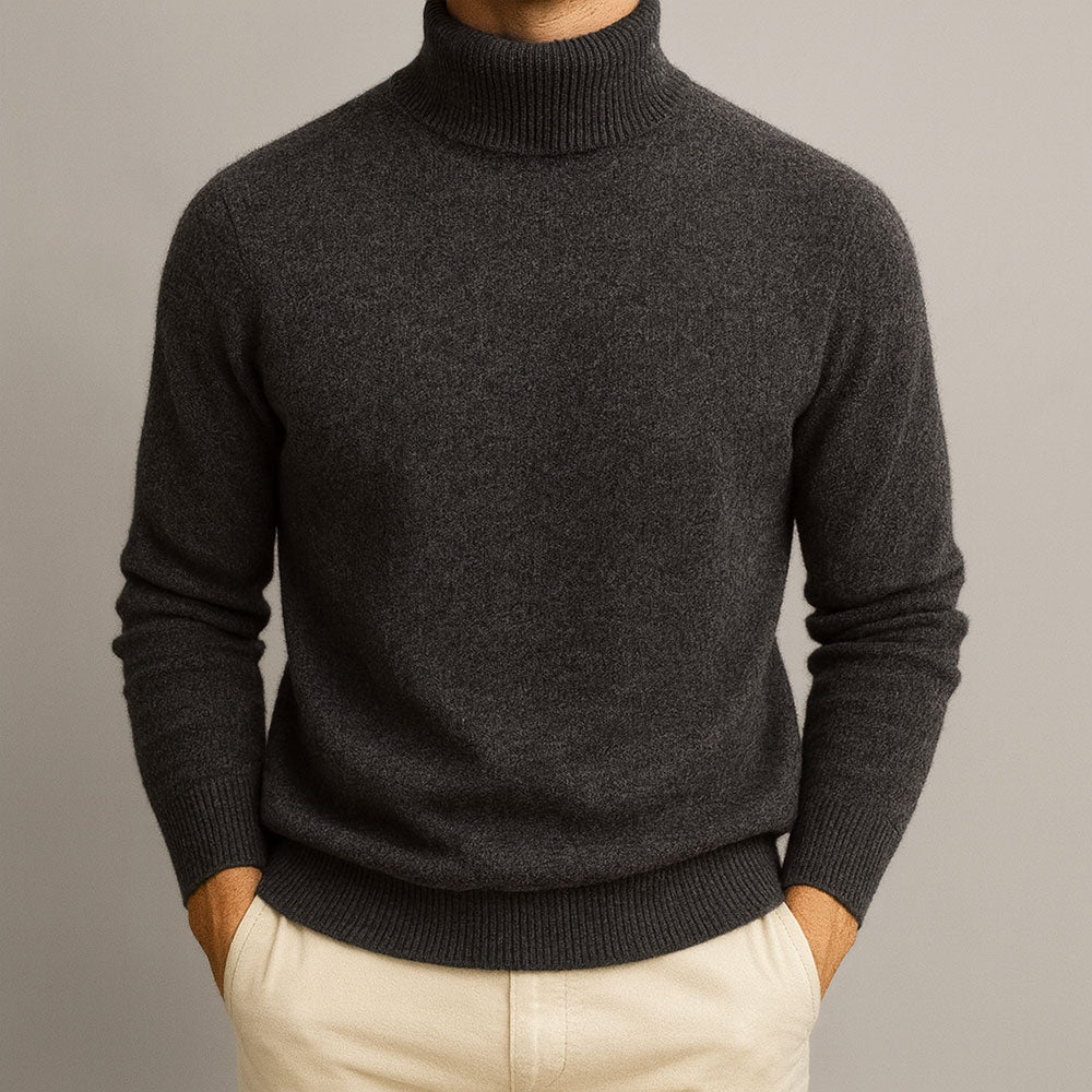 Kevin | Pull à col montant pour homme