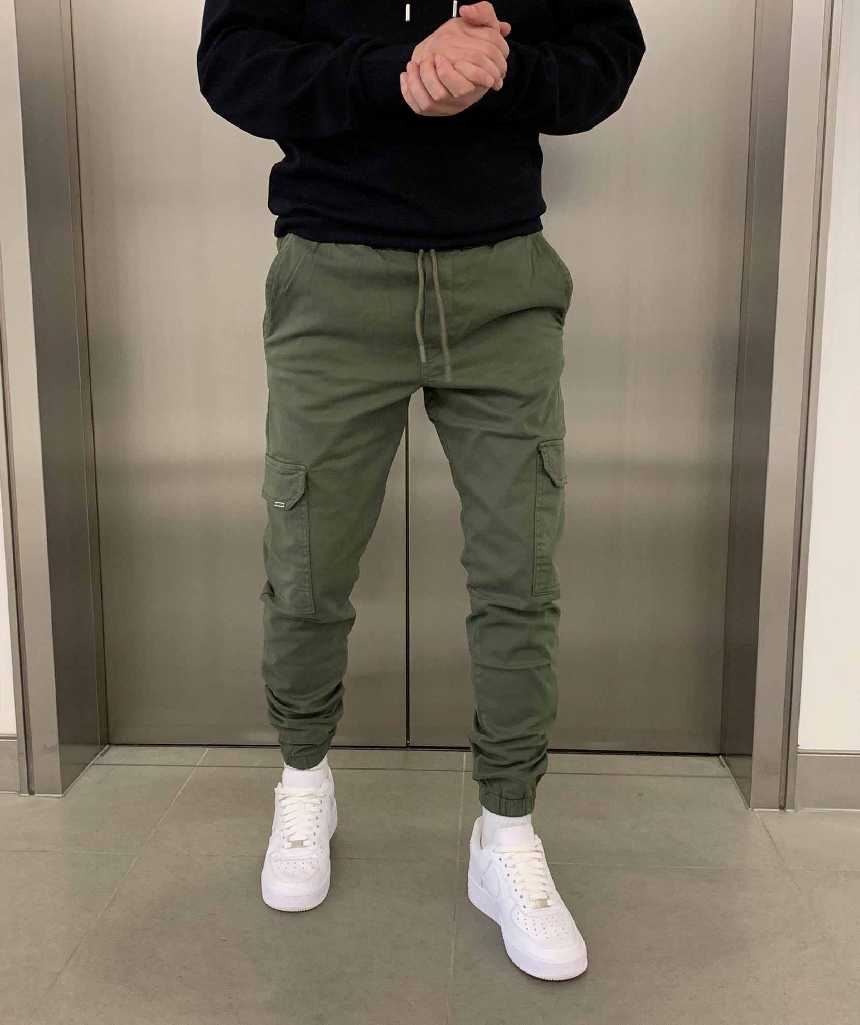 ÉLINÉA PARIS | PANTALON CARGO COUPE JOGGER